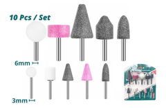 BỘ 10 LINH KIỆN MÁY MÀI KHUÔN VÀ MÀI KHUÔN MINI TOTAL - TAKB1001