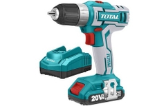 MÁY KHOAN PIN LITHIUM 20V (KÈM 2 PIN, 1 SẠC NHANH) TOTAL - TDLI2002