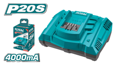 SẠC NHANH THÔNG MINH 20V/4Ah TOTAL - TFCLI20411