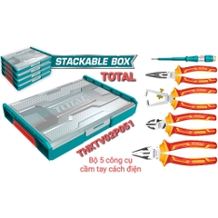 BỘ 5 CÔNG CỤ CẦM TAY CÁCH ĐIỆN TOTAL - THKTV02P051