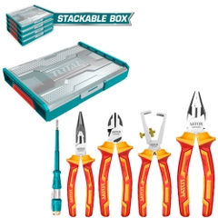 BỘ 5 CÔNG CỤ CẦM TAY CÁCH ĐIỆN TOTAL - THKTV02P051