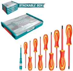 BỘ 10 CÔNG CỤ CẦM TAY CÁCH ĐIỆN TOTAL - THKTV02S101