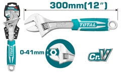 MỎ LẾT BỌC NHỰA 12''/300MM TOTAL - THT101126