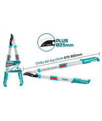 KÉO CẮT TỈA CÂY CẢNH LƯỠI CONG 670-880MM TOTAL - THTS1527406