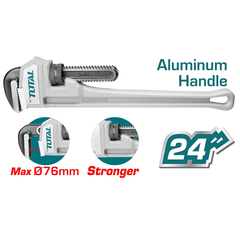 MỎ LẾT RĂNG TAY CẦM NHÔM 24''/600MM TOTAL - THTAL17246