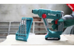 MÁY KHOAN BÊ TÔNG DÙNG PIN LITHIUM 20V (KHÔNG KÈM PIN SẠC) TOTAL - TRHLI1601