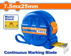 THƯỚC KÉO THÉP NỀN VÀNG 7.5X25MM WADFOW - WMT4340