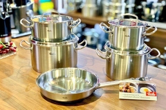Bộ nồi Fissler Original Profi 5 món vung kính kèm chảo