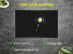 Bếp Từ bốn Bosch PIE875HC1E seri 6