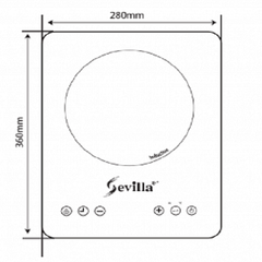 Bếp từ sevilla SV-10T