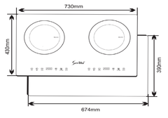 Bếp điện từ sevilla SV-289TS