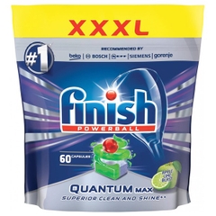 Viên rửa chén Finish Quantum Max 60 viên