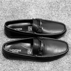 Giày lười nam da thật xịn Valentine TSM166257