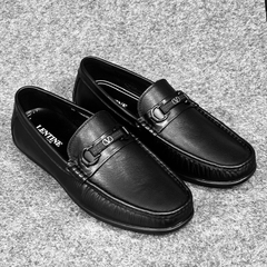 Giày lười nam da thật xịn Valentine TSM166257
