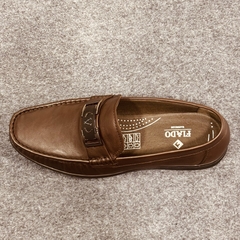 Giày lười nam FIADO TSM33590 da thật nhập khẩu