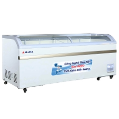Tủ đông ALASKA kính cong KC - 550CI