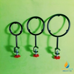 Bộ 3 Vòng Đỡ Thí Nghiệm Siêu Bền, Đường Kính Từ 8cm Đến 10cm – Phụ Kiện Hỗ Trợ Đắc Lực!