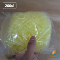 Đầu côn vàng, dugn tích 200ul, đóng gói túi 1000 cái, hãng Biologix Mỹ, tiệt trùng hoàn toàn