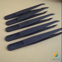 Bộ 10 nhíp nhựa điện tử chống tĩnh điện, nhíp gắp phòng thí nghiệm