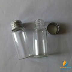 Chai nhựa PET 15ml nắp nhôm
