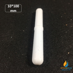 Cá từ có cạnh dài 10cm, con khuấy từ kích thước 10*100mm, cá từ thí nghiêm
