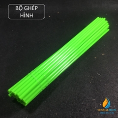 Bộ ghép hình học không gian 3, bộ dụng cụ ghép các khối hình không gian