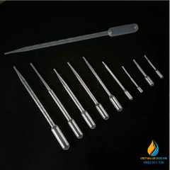 100 chiếc Pipet hút bằng nhựa PE, tiệt trùng, dung tích hút 0,5ml