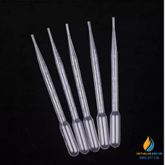 100 chiếc Pipet hút bằng nhựa PE, tiệt trùng, dung tích hút 1ml