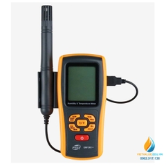 Data-logger cho thí nghiệm đo nhiệt độ, đầu dò kèm máy ghi dữ liệu nhiệt độ GM1361+,từ -50 đến 1200 độ C