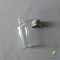 Chai nhựa PET 15ml nắp nhôm