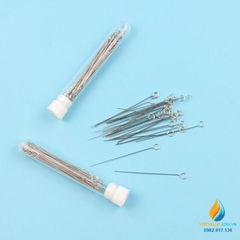 Vòng que cấy niken-crom lỗ tròn 1mm