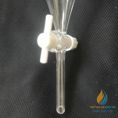 Phễu quả lê khoá nhựa 5000ml