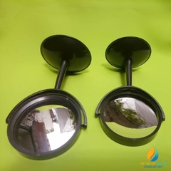 Gương gương cầu lõm, có chân đế, đường kính khung 100mm