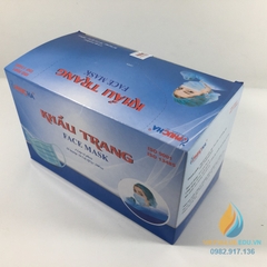 Khẩu trang y tế 4 lớp xanh