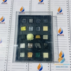 Bộ mẫu vật liêu kim loại, phi kim, 20 mẫu