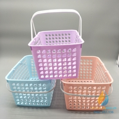 Rổ nhựa có quai xách