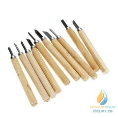 Bộ dụng cụ đục gỗ, khắc gỗ nghệ thuật 8 chi tiết
