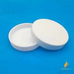 Đĩa  Petri nhựa Teflon PTFE chịu nhiệt độ cao, kháng axit và kiềm, đường kính 50mm