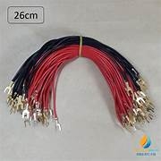 Bộ 10 dây điện nối mạch, hai đầu nối mạch 2 ngón, dài 26cm