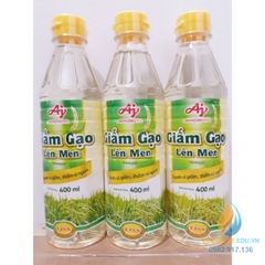 Giấm gạo lên men chai 400ml