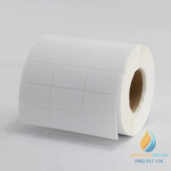 Giấy in mã vạch 3 tem