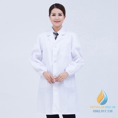 Áo blue phòng thí nghiệm size XXXL