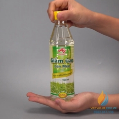 Giấm gạo lên men chai 400ml