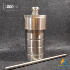 Lò phản ứng thủy nhiệt áp suất cao, dung tích 150ml, thép không gỉ