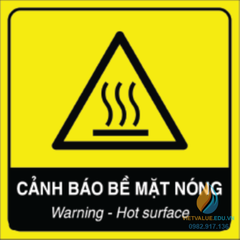 Biển cảnh báo nóng nhiệt độ cao