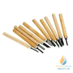 Bộ dụng cụ đục gỗ, khắc gỗ nghệ thuật 8 chi tiết