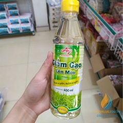 Giấm gạo lên men chai 400ml