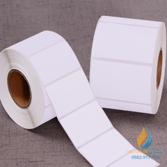 Giấy in mã vạch 3 tem