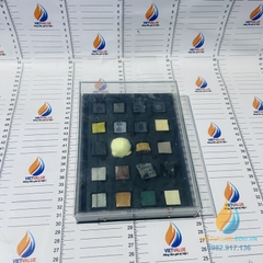 Bộ mẫu vật liêu kim loại, phi kim, 20 mẫu