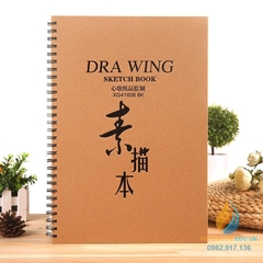 Sổ vẽ kí họa màu nước
